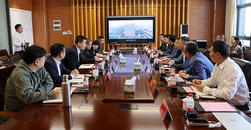 冶金物資赴臺州城投集團交流對接